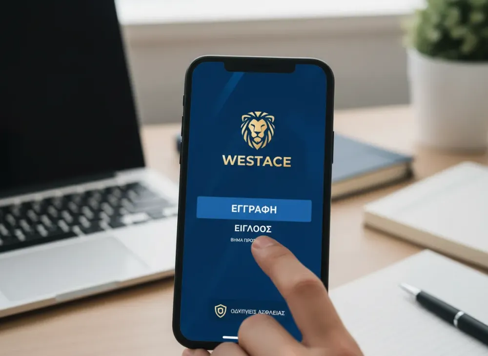 Westace εγγραφή βήμα προς βήμα και οδηγίες ασφάλειας